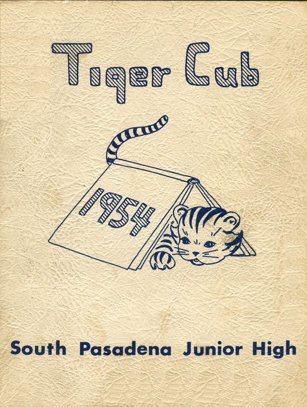 1954 Tiger Cub annual Cover page
