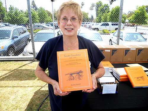 Patti with updated SP history book