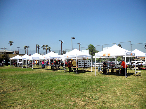 vendors tents