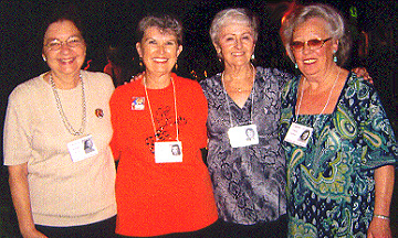 Pauline, Karen, Cathie, De Lee