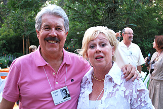 Rob Clyde and Carole Lincoln